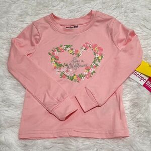 3/$10 Baby Penelope Mack Pink Long Sleeve Top 24M
